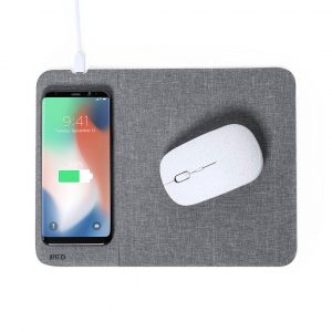Tapis de souris et chargeur induction promotionnel