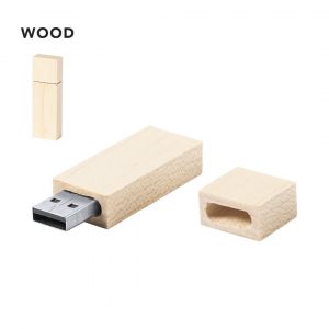 Clé USB en bois personnalisée