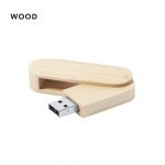 Clé USB pliable en bois publicitaire