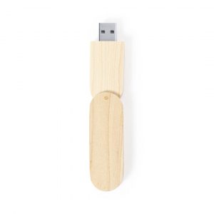 Clé USB pliable en bois personnalisable