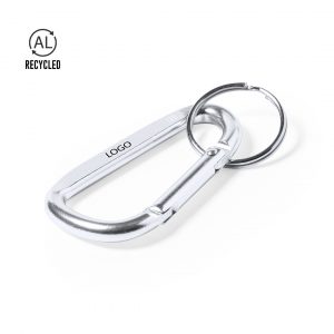 Porte clés mousqueton publicitaire
