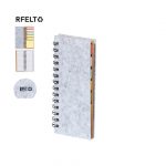 mini carnet à spirales en RFELT promotionnel