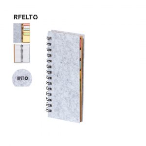 mini carnet à spirales en RFELT promotionnel