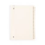 Dos carnet publicitaire