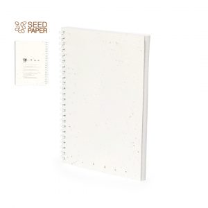 Carnet en papier ensemencé personnalisé