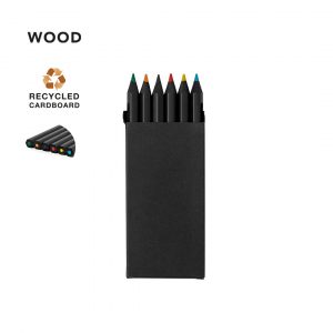 Boite de crayons de couleurs personnalisée