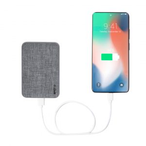 Power bank en RPET personnalisable