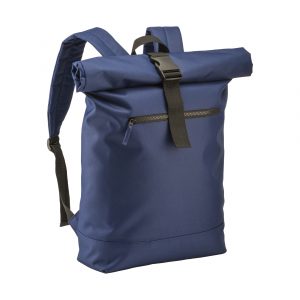 Sac à dos bleu marine personnalisable publicitaire
