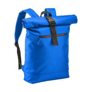 Sac à dos bleu royal personnalisable publicitaire