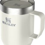 Tasse de camping Stanley beige personnalisé