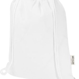 Sac à cordon blanc personnalisé