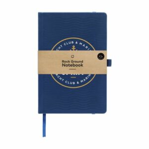 Carnet a5 bleu publicitaire