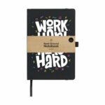 Carnet A5 noir publicitaire