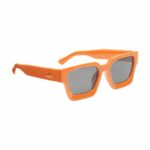 Lunette de soleil orange publicitaire
