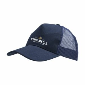 Casquette bleu publicitaire