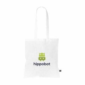 Sac shopping blanc publicitaire