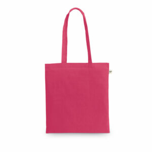 Sac shopping rose publicitaire