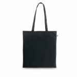 Sac shopping noir publicitaire