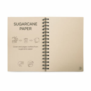 Cahier A5 à spirales publicitaire