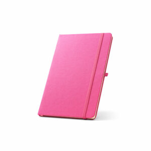Carnet A5 rose publicitaire