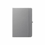 Carnet A5 gris publicitaire