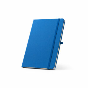Carnet A5 bleu publicitaire