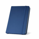 Carnet A5 bleu publicitaire