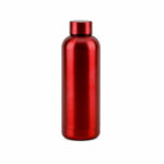 Bouteille isotherme rouge publicitaire