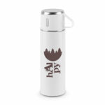 Thermos blanc personnalisé