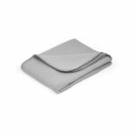 Couverture polaire gris publicitaire