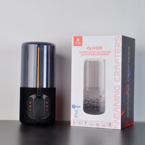 Enceinte lumineuse publicitaire