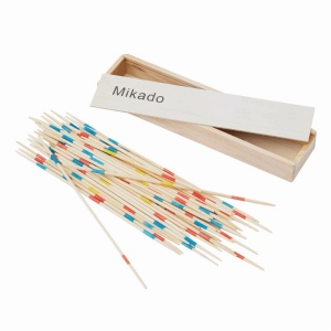 Jeu de Mikado publicitaire