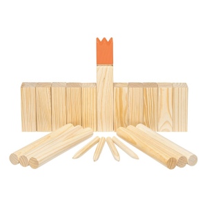 Jeu de lancer viking Kubb publicitaire