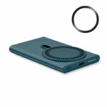 Chargeur magnétique sans fil bleu personnalisé