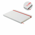 Carnet A5 rouge personnalisé