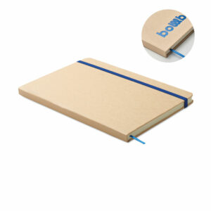 Carnet A5 bleu personnalisé