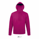 Sweat à capuche rose