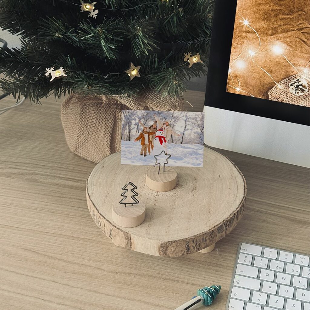 Pince à photo publicitaire