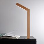 Lampe en bois design Tatiana PUBLICITAIRE